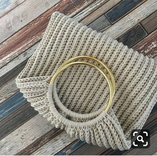 Gagang tas bulat 10cm / handle tas bulat