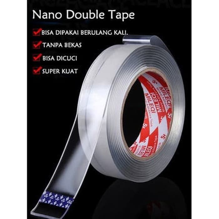 

Jual MM-135 Nano Double Tape/ Magic Tape/Perekat Super Kuat/Dapat Dicuci Berkualitas