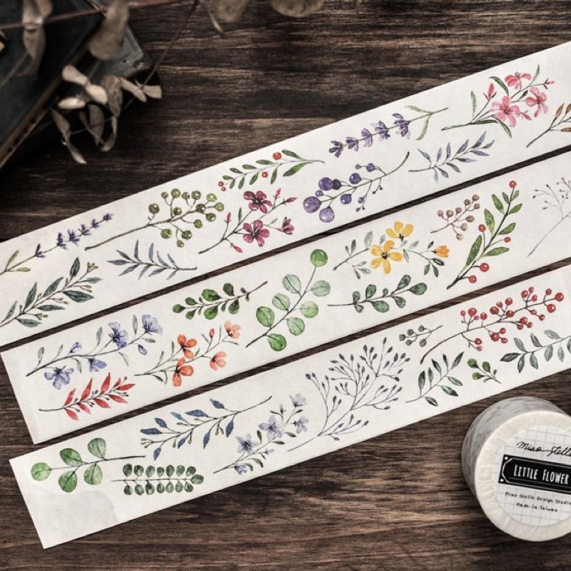 

[Sample] Miao Stelle Little Flower Washi Tape