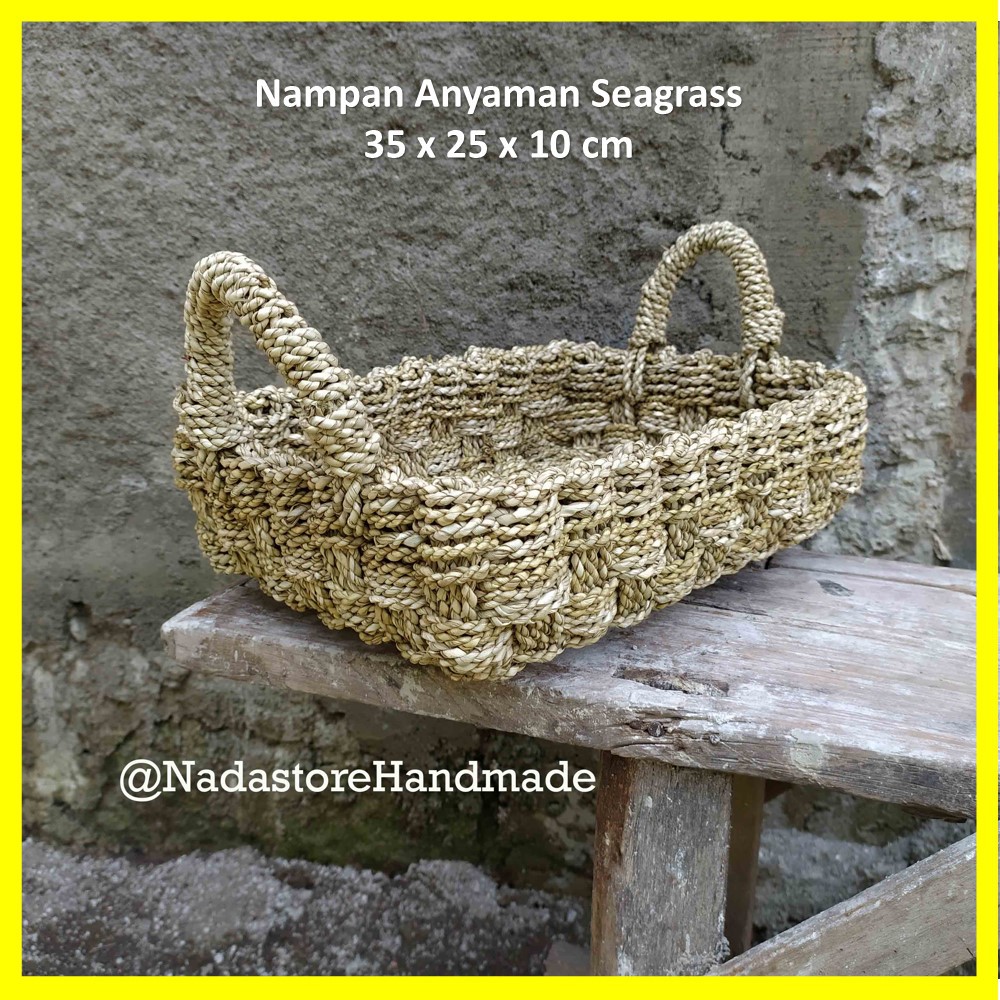 NAMPAN ANYAMAN SEAGRASS / WADAH SAJI