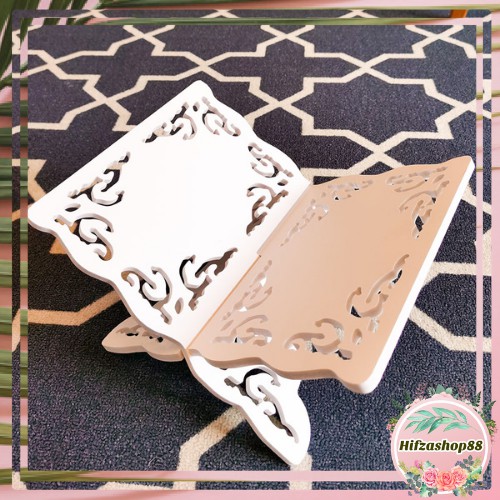 Tempat Baca Al-Quran Rekal Alquran Rak Alquran Plastik Motif Batik