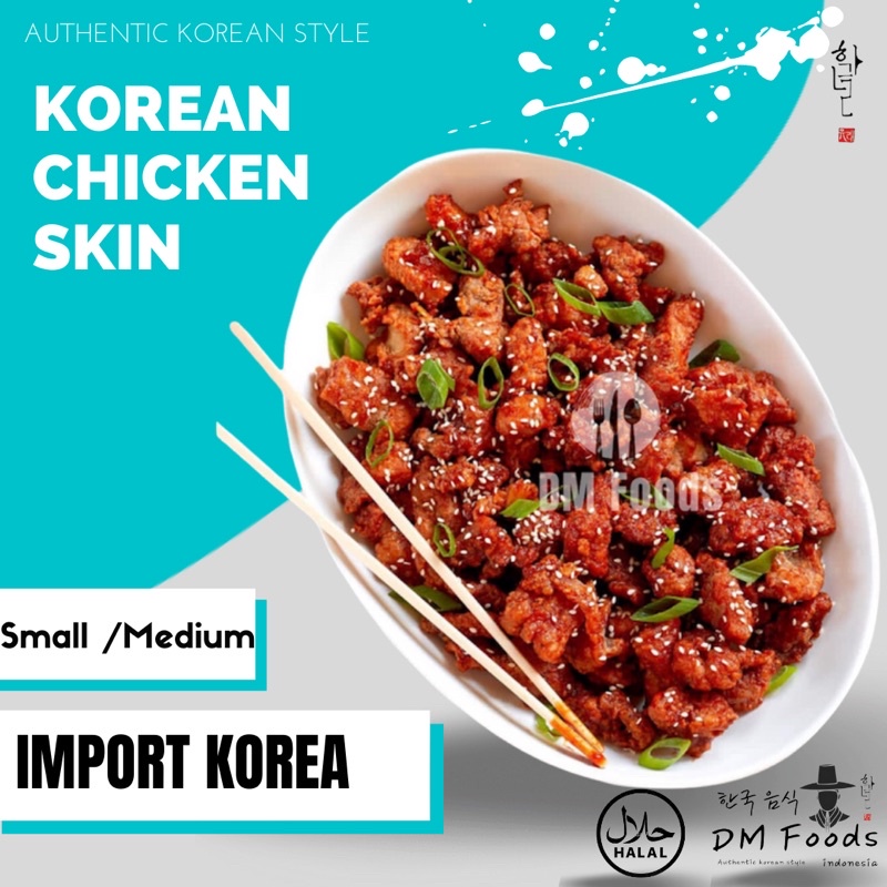 

SPICY CHICKEN SKIN || KOREAN FRIED CHICKEN - HALAL IMPORT - BULDAK - CHCIKEN KULIT - CHICKEN - KRIPIK KULIT - AYAM GORENG - JAJANAN KOREA - MAKANAN KOREA - CEMILAN KOREA - SNACK KOREA - FROZEN FOOD - MAKANAN - TOPPOKI -BTS - ARMY - CHICKEN - SPICY