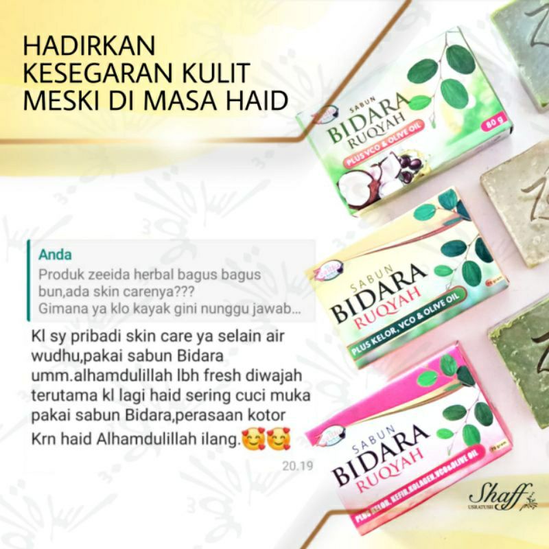sabun Bidara asli