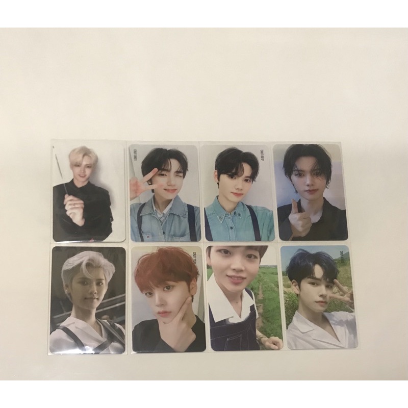 Photocard Cravity || Minhee, Seongmin, Serim, Hyeongjun
