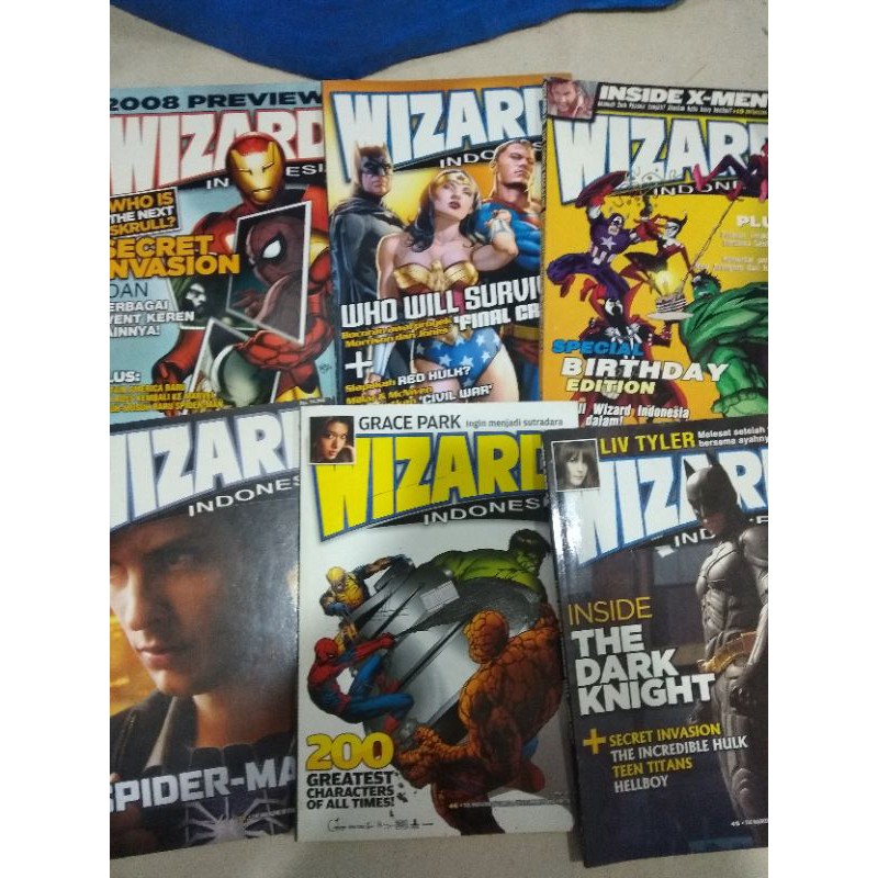 OBRAL MAJALAH WIZARD BEKAS