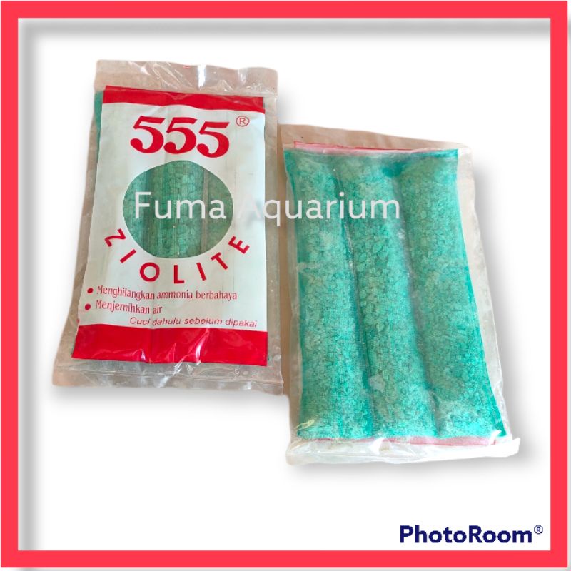 FISH ALL ZEOLITE Pendek 555 MEDIA FILTER AQUARIUM AQUASCAPE Panjang 20cm