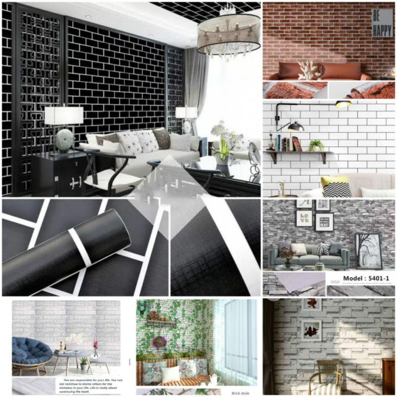 WALLPAPER STICKER MOTIF BATA PEKANBARU | WALLPAPER BATA