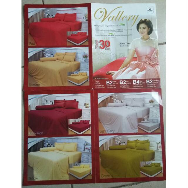 Seprai SINGLE size 120x200 tinggi 30cm