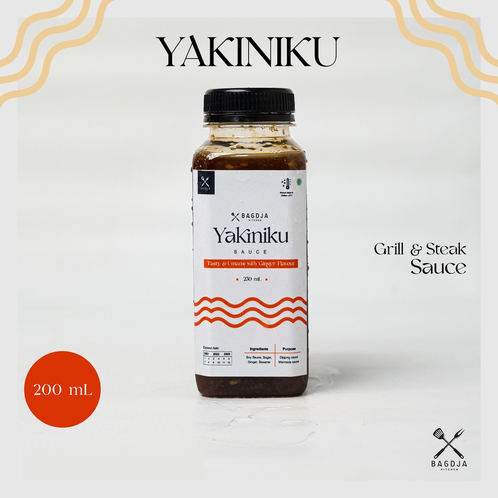 

LAKU Yakiniku Sauce Halal Rasa Jahe 250ml