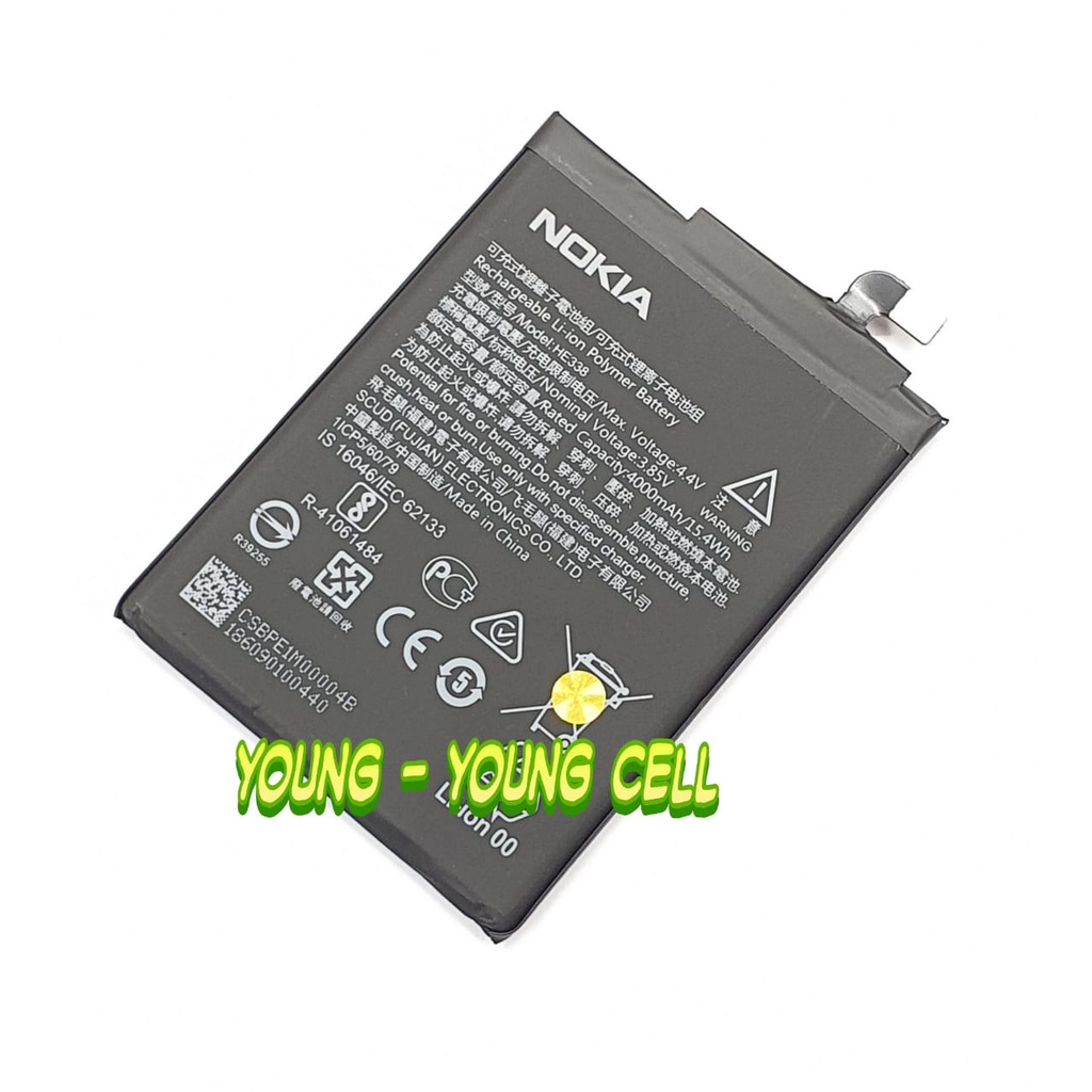 BATERAI  OEM NOKIA 2 / NOKIA2 / HE338 / BATRE / BATERE / BATRAI / BATREI / BATU