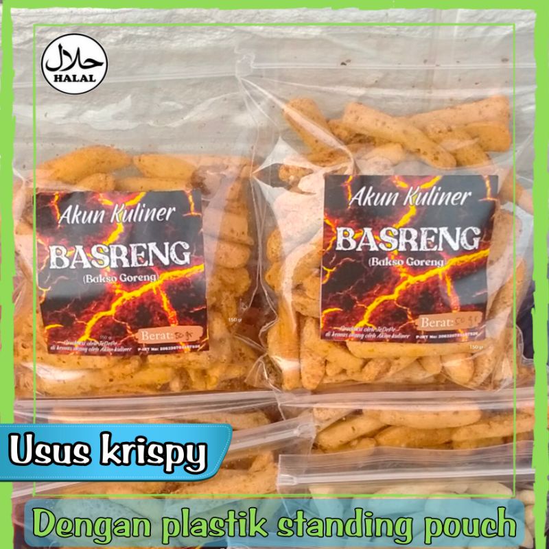 

BASRENG DAUN JERUK DENGAN PLASTIK STANDING POUCH 60gr