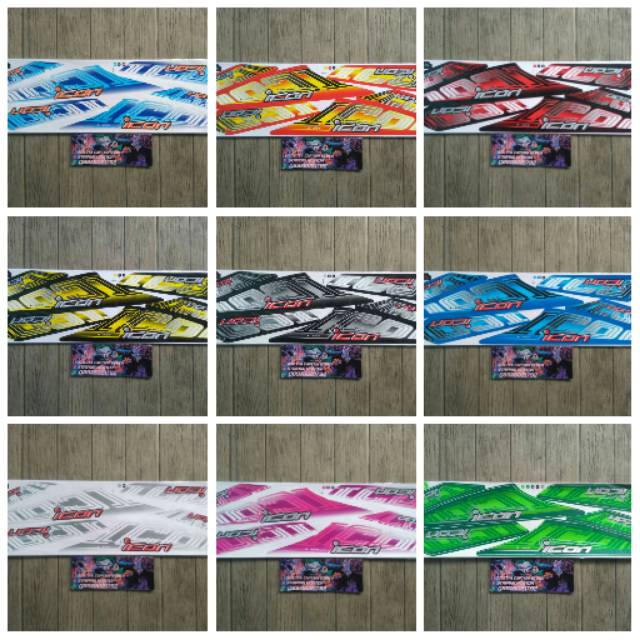 Lis Striping Sticker Variasi Beat Karbu Icon Cyber
