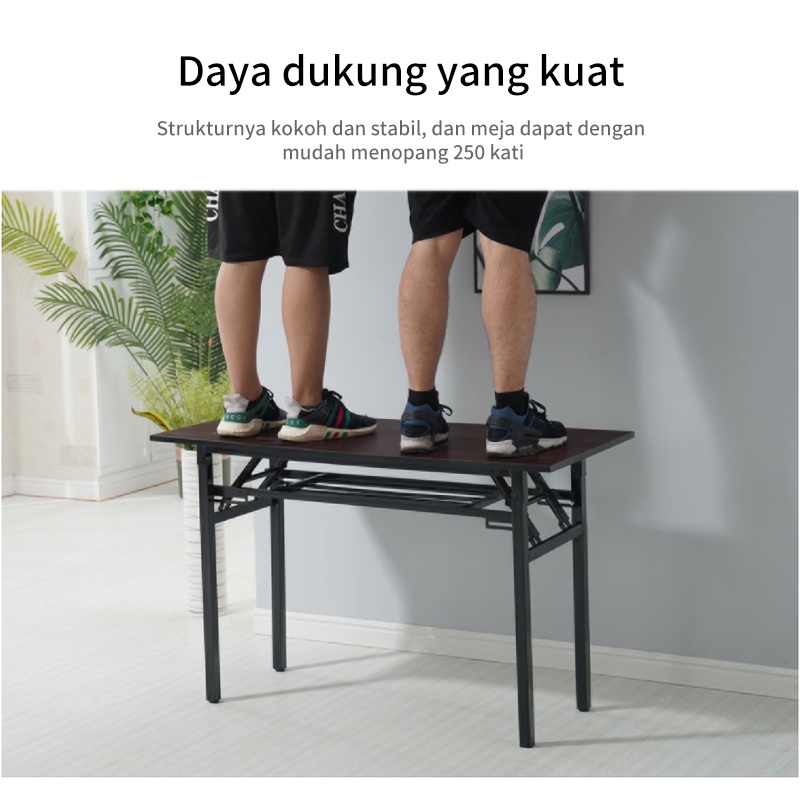 Weyon Sakura Meja lipat/Meja portabel/Meja kantor Meja/Meja kerja/Meja lipat multifungsi/Meja Makan/berkemah di luar ruangan(A155)