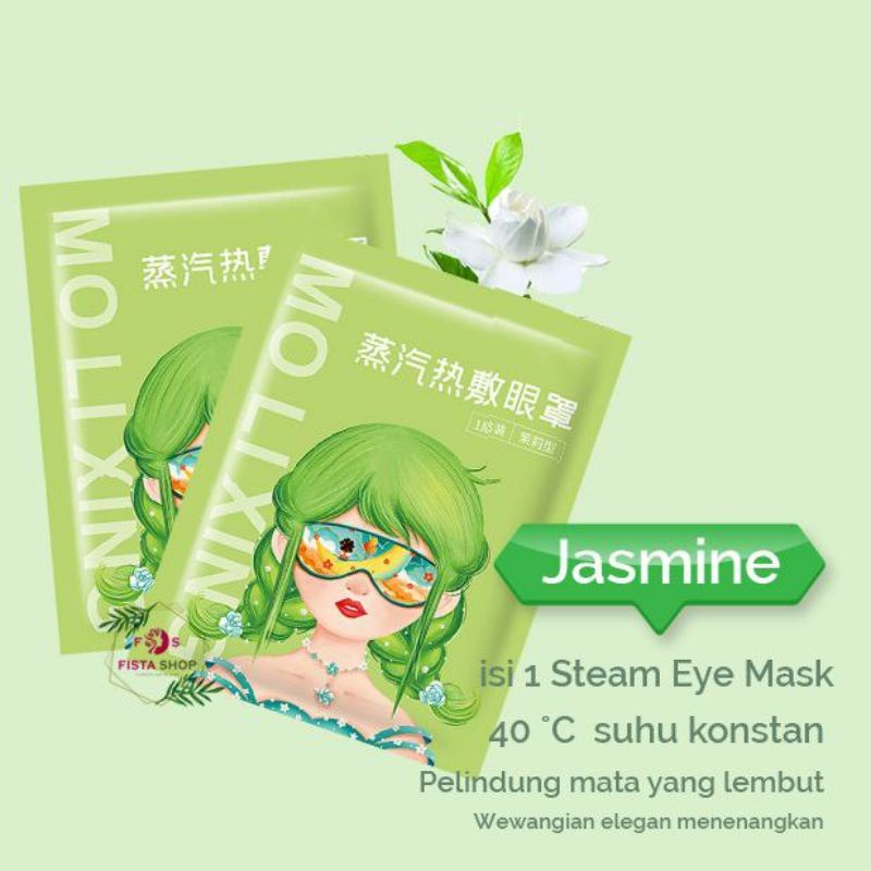 Steam Eye Mask Aromatherapy masker mata uap kompes mata lelah bebbo