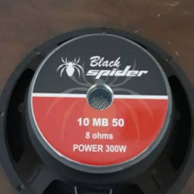 speaker black spider 8 inch