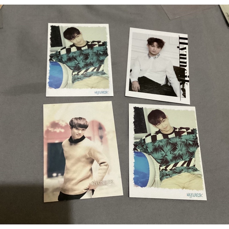 HYUNSIK BTOB JAPAN PHOTOCARDS PC