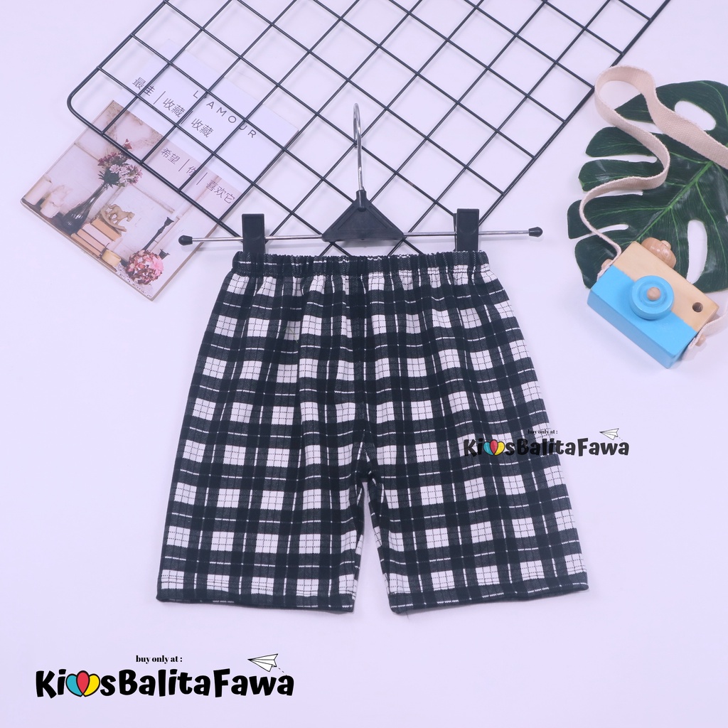 Celana Short MOTIF uk anak TK 3-5 th / Ketat Anak Dalaman Balita Pendek Dalam Legging Bawahan Murah