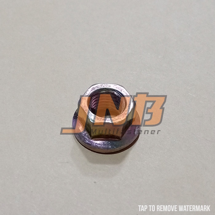 MUR FLANGE KUNING / PUTIH M-12 KUNCI 17 12 MILI