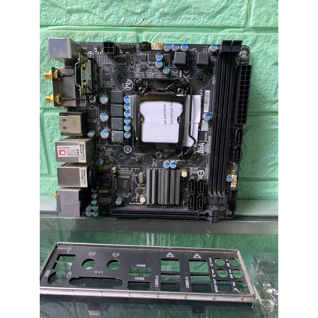 Jual motherboard gigabyte h97n wifi mini itx Shopee Indonesia