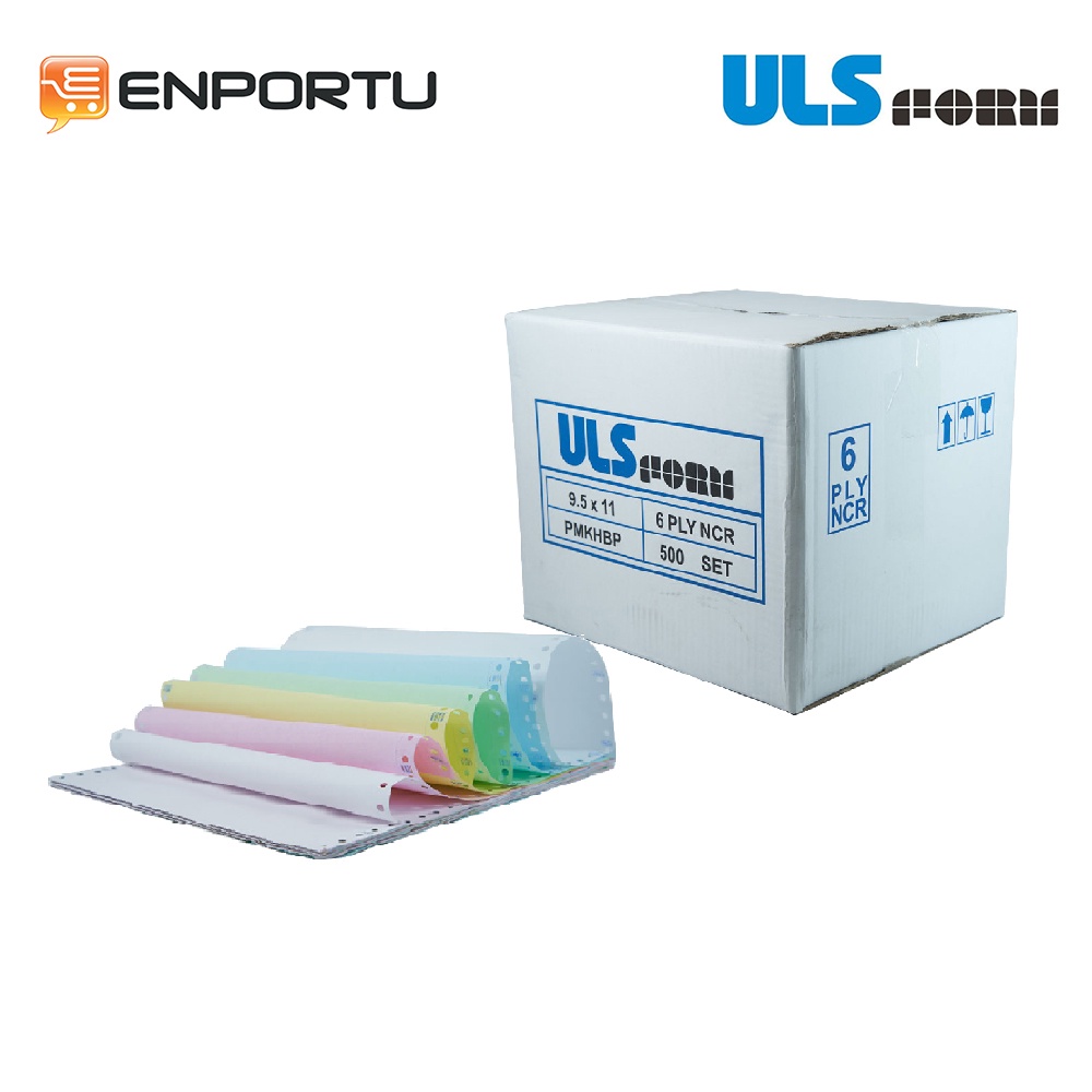 

ULS Kertas Continuous Form 9.5 x 11/2 NCR - 6ply