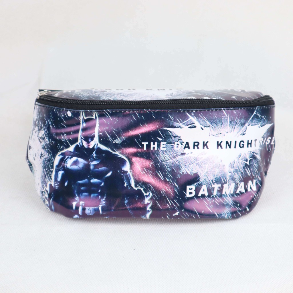 Tas Selempang Anak Karakter BATMAN / Waistbag Anak - WAISTBAG BATMAN