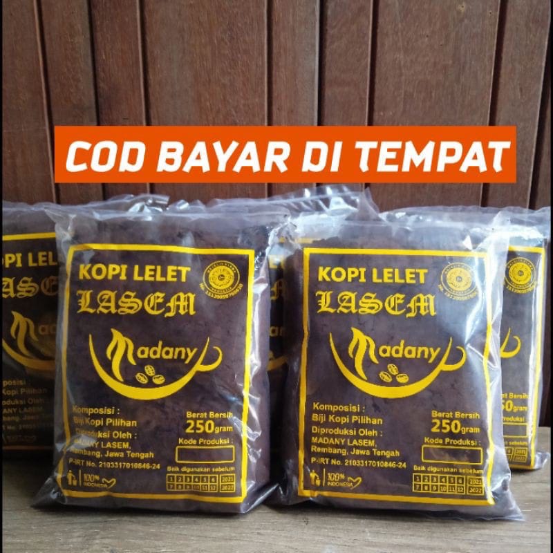 

KOPI LELET LASEM KOPI MADANY 250 & 200 GRAM