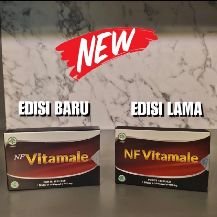 Kesehatan - Nf Vitamalee Kapsul Penambah Stamina Pria Suplemen Kesehatan Pria Asli