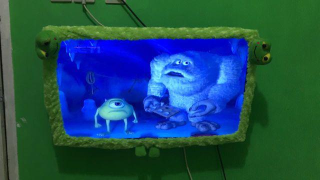 Grosir Set 4 In 1 List/ Cover/ Bando Tv, Kipas, Sarung / Cover Remot, Tissu Karakter / Boneka