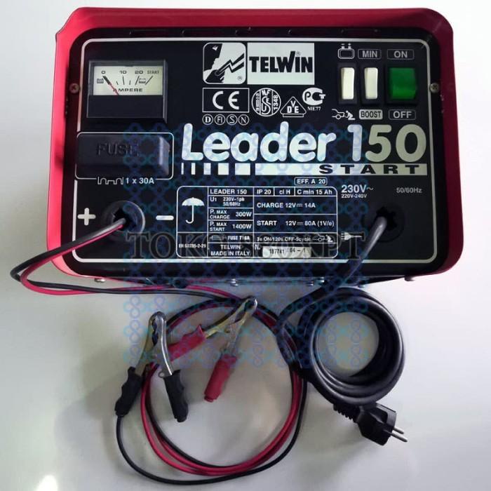 Battery Baterai Aki Charger Telwin Leader 150