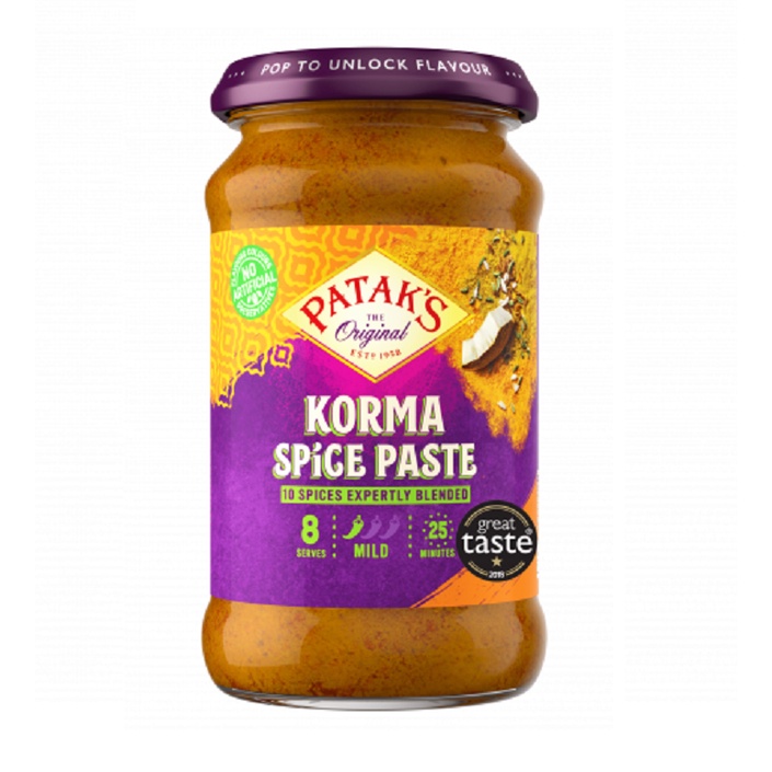 

saus bumbu kurma korma spice paste pataks 290