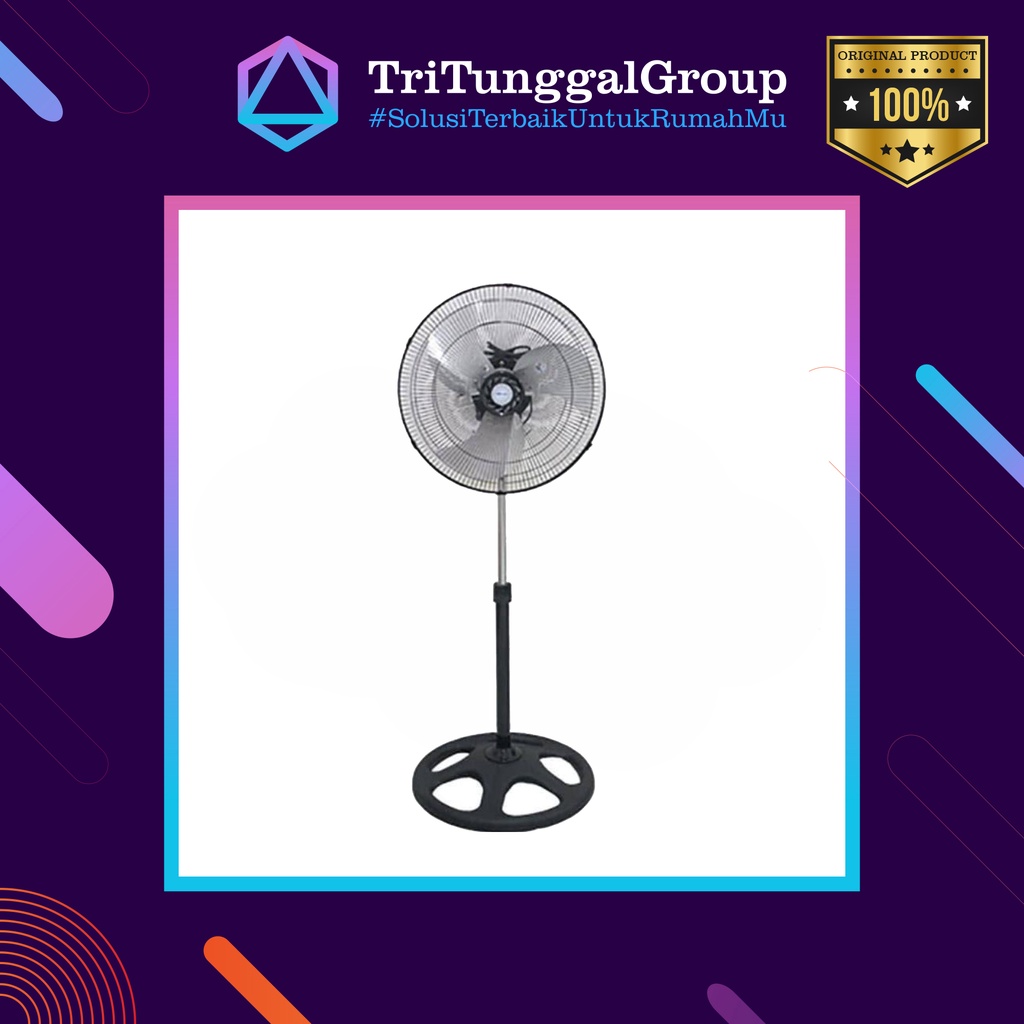 (BAYAR DI TEMPAT) SANEX STAND FAN / KIPAS ANGIN SF-1208B / SF 1208 B (12 INCH) GARANSI RESMI