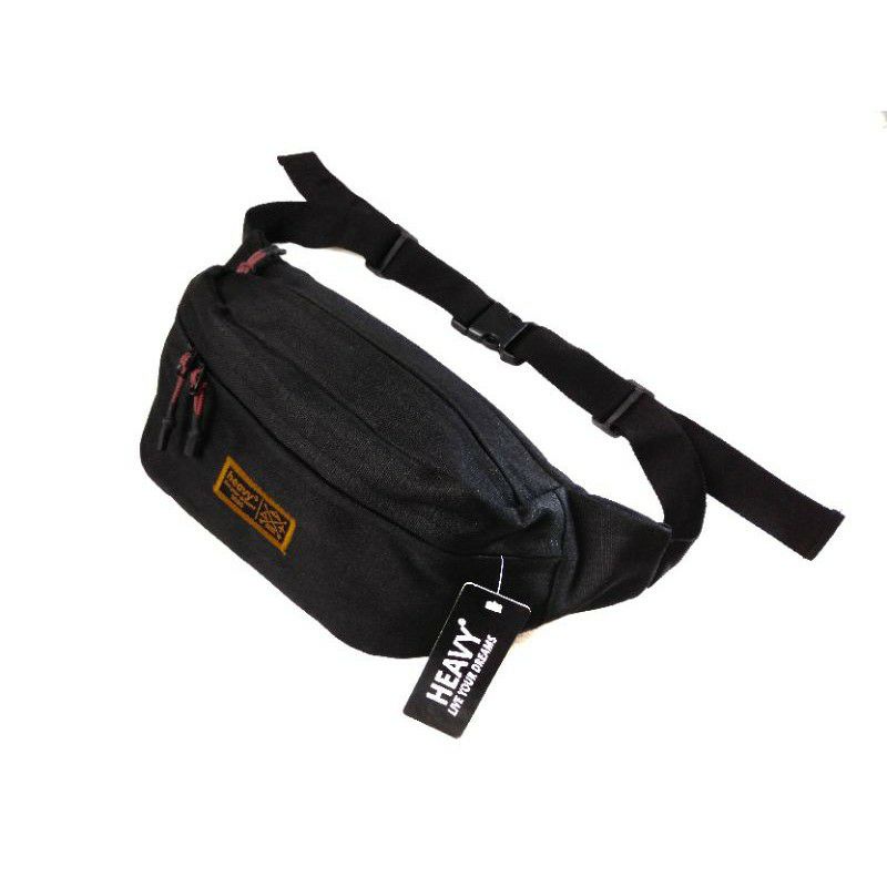 Tas HEAVY original , tas distro Heavy, Heavy bag , tas pinggang, waist bag