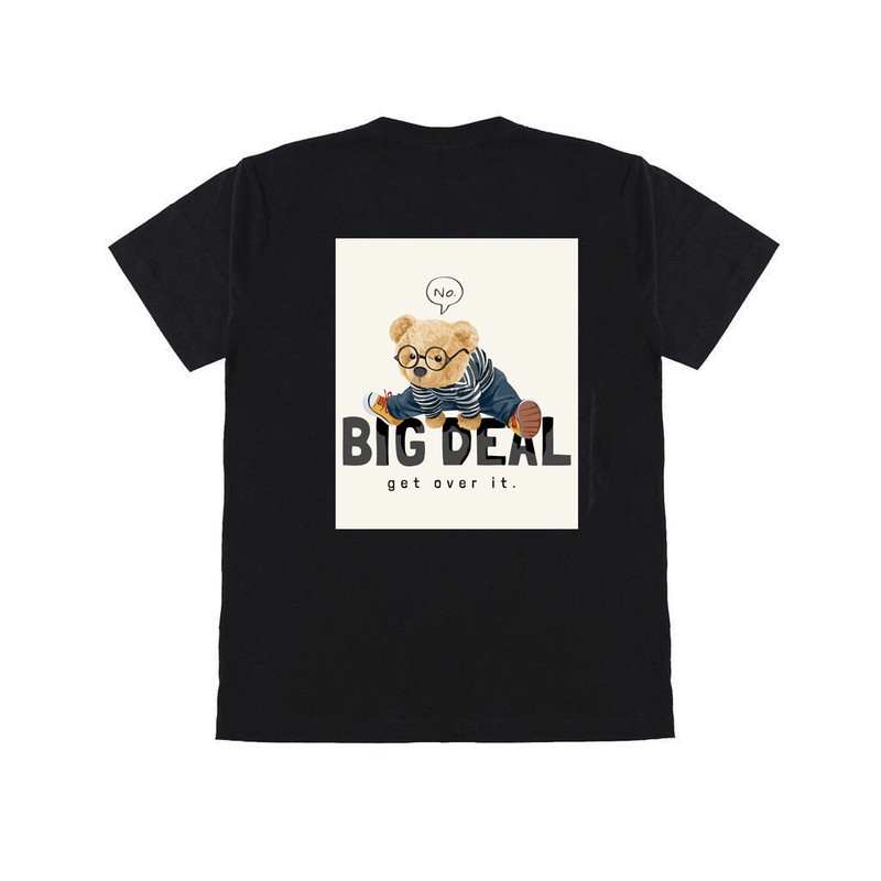 Kaos Vintage 2021 New Summer Lovers Baju Katun T-Shirt Adem Relax Trend Baju Kaos - Kaos Oversize - 