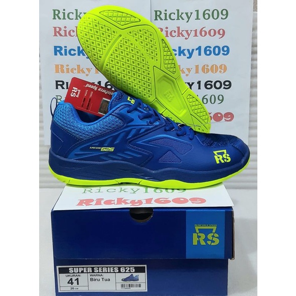 SEPATU BADMINTON RS SUPER SERIES 625 - XTRA CUSHION - ORIGINAL Reinforce Speed