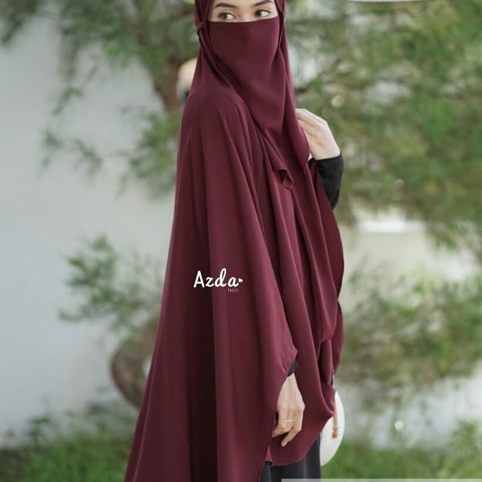 HIJAB SYARI INSTAN Jumbo Original Azda
