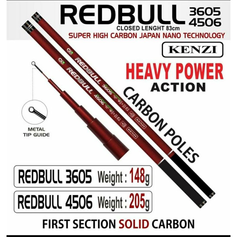 JORAN TEGEK KENZI REDBULL 3605/4505 ....HARD