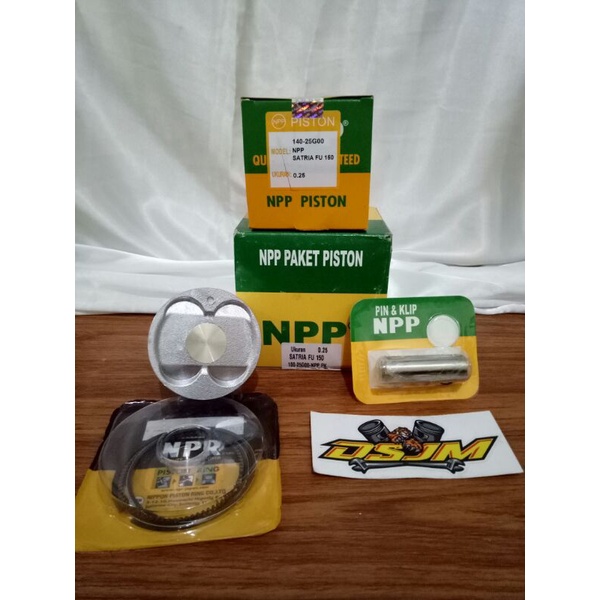 PISTON KIT SATRIA FU150 / SEHER SATRIA FU 150 NPP