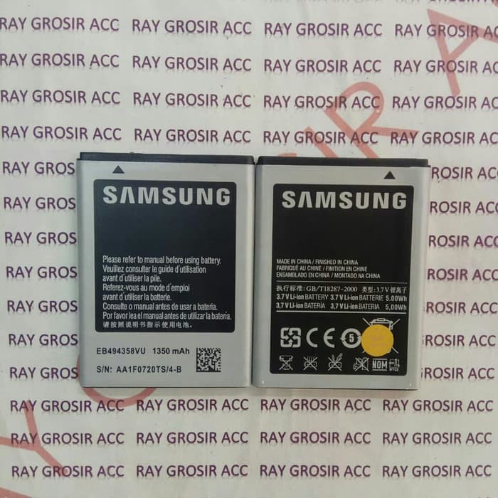 Baterai Original SAMSUNG GALAXY ACE S5830 S6310 S6810 S6802