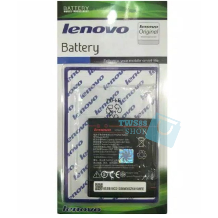 (TWS) Baterai Batre Battery Lenovo BL253 /A1000 / A2010 / A2580 / A2860