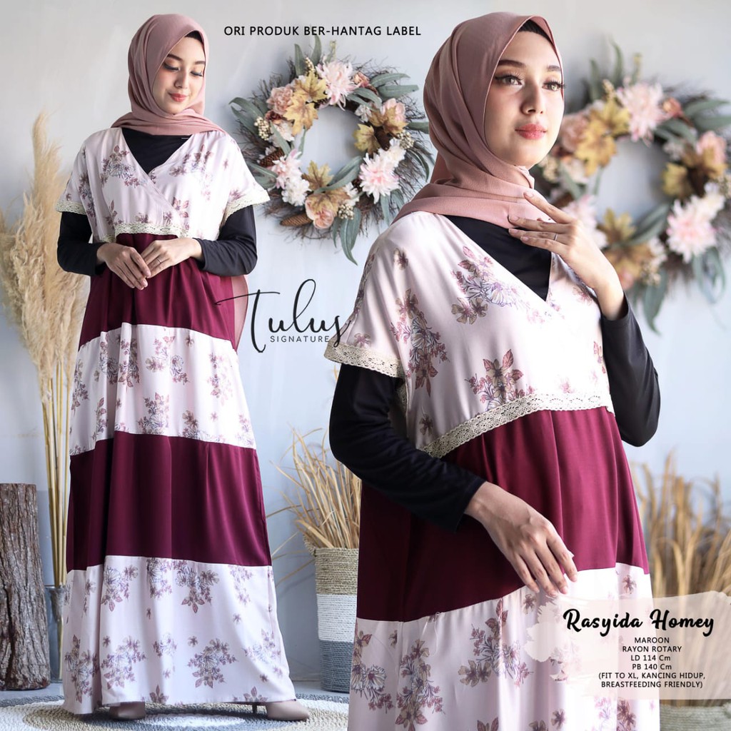 KAPPA DRESS UKURAN S M L XL XXL XXXL 5L GAMIS JUMBO DRESS BIG SIZE GAMIS MUTIARA MUSLIMAH I.17975566