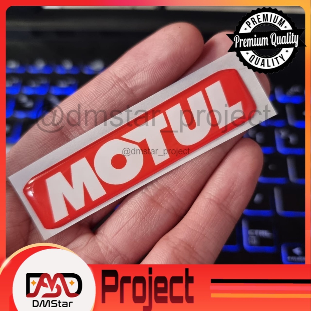 [DMSTAR] ESP STIKER MOTOR HONDA LOGO MOTUL EMBLEM TIMBUL ESP 3D BOX FILTER VARIO BEAT SCOOPY PCX AKS