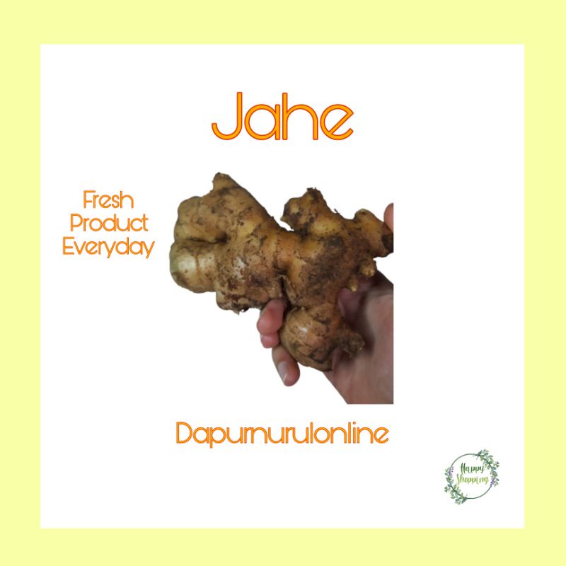 

Jahe segar 250 gr - 1 kg