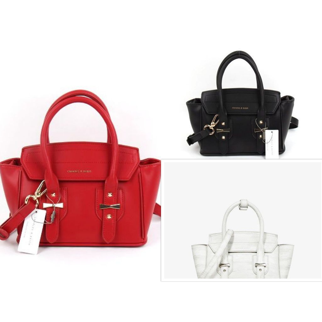 TAS HANDBAG SELEMPANG CHARLES&KEITH MURAH/ TAS IMPOR BATAM/ TAS KERJA WANITA/ TAS FASHION - SAG6028