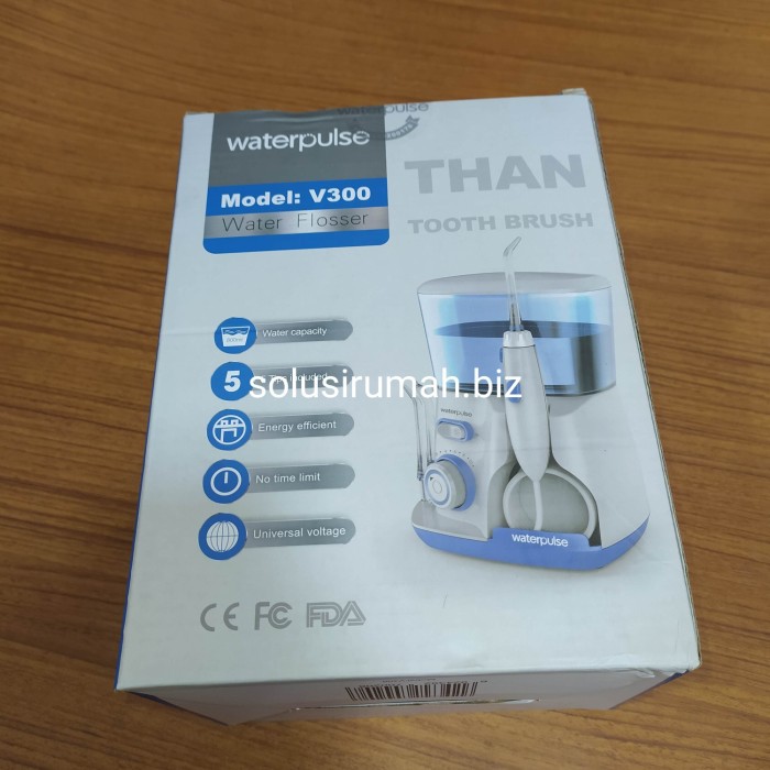 Waterpulse Dental Flosser Oral Alat Semprot Pembersih Gigi V300 800ml