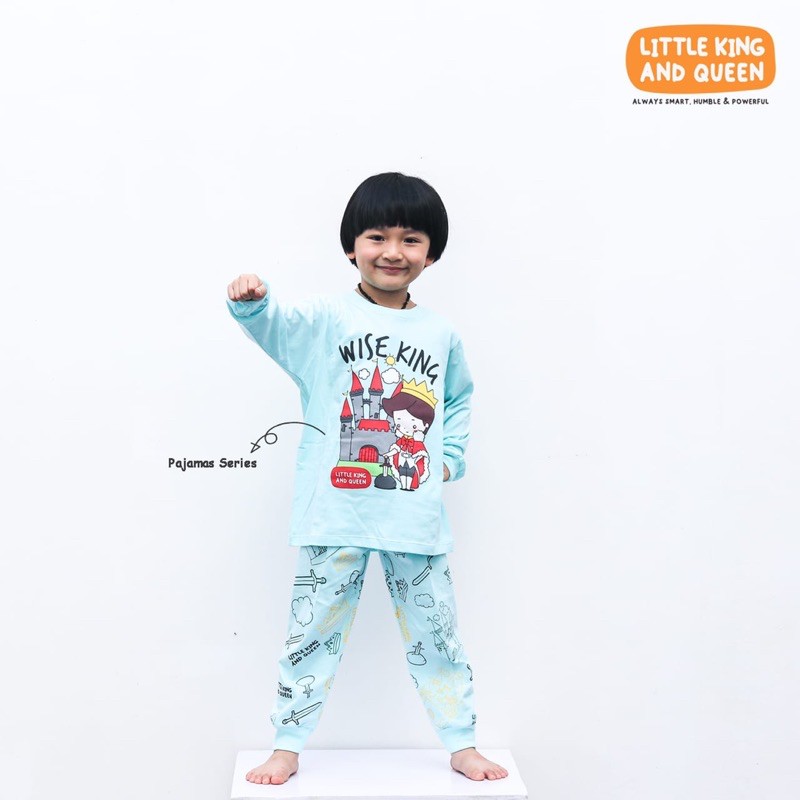 Piyama Anak Pajamas Negeri Dongeng Little King Queen