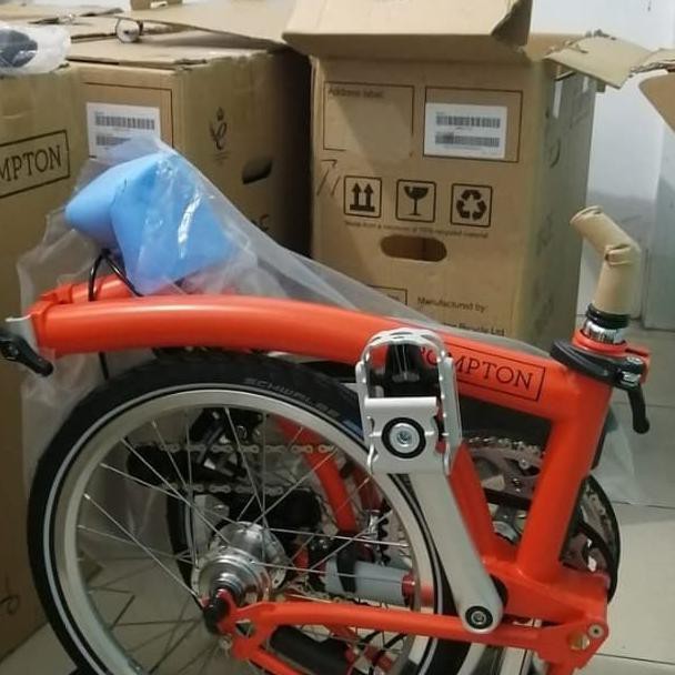 sepeda lipat bromton M6L 3sixty asli united kigdom(inggris)