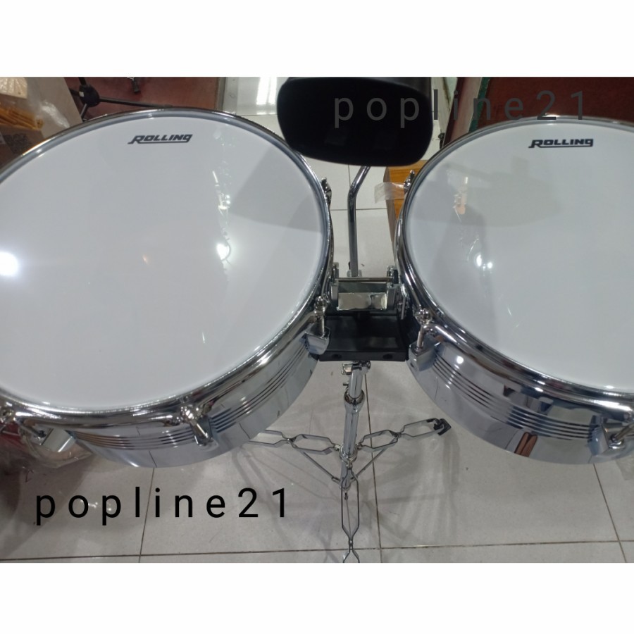 Timbales ROLLING 13&quot; &amp; 14&quot; / Timbalis Rolling JBTBS1413