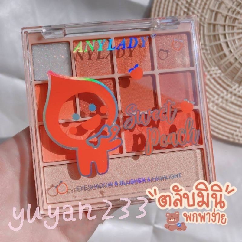 PROMO!!!EYESHADOW SWEET PEACH ANY LADY 841