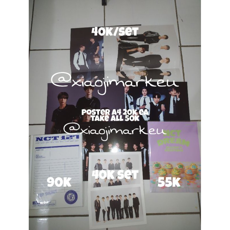 Season greeting nct dream nct 127 diary sg21 nct 127 brochure sg21 nct dream