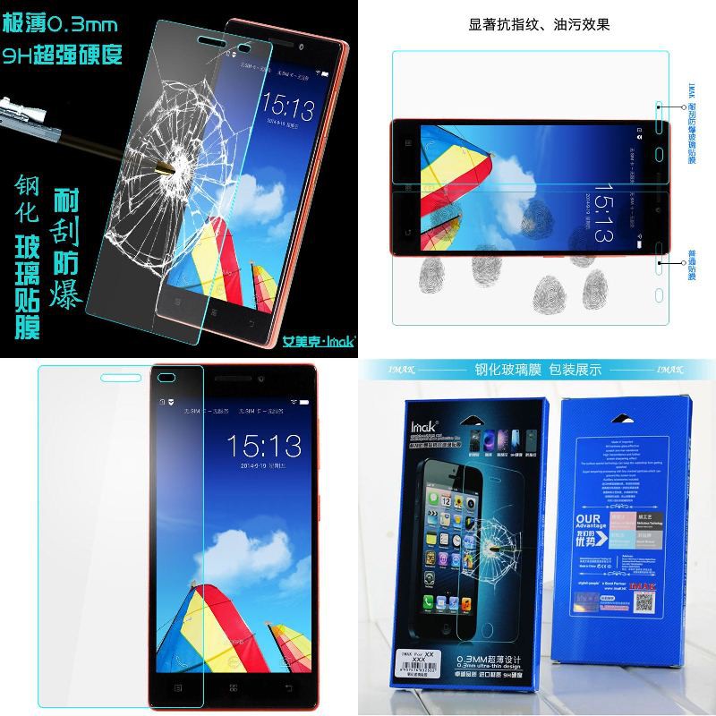 Imak Tempered Glass H Screen Protector Vibe X2